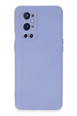 One Plus 9 Pro Kılıf Nano içi Kadife Silikon - Lila