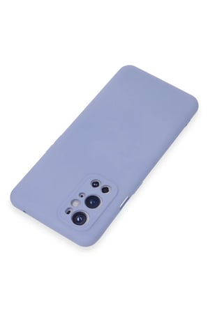 One Plus 9 Pro Kılıf Nano içi Kadife Silikon - Lila