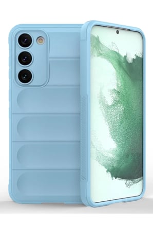 Samsung Galaxy S23 Plus Kılıf Optimum Silikon - Sky Blue