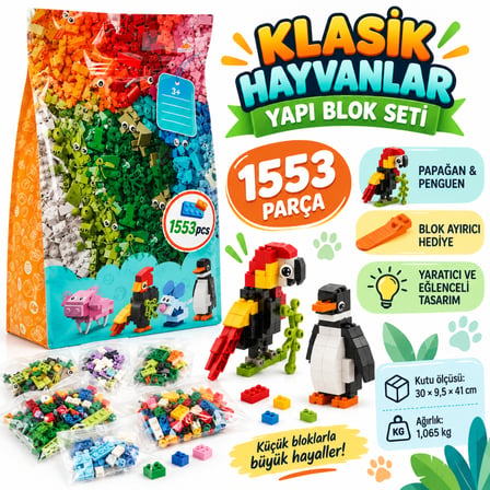 5246 Classıc Hayvanlar 1553PRÇ