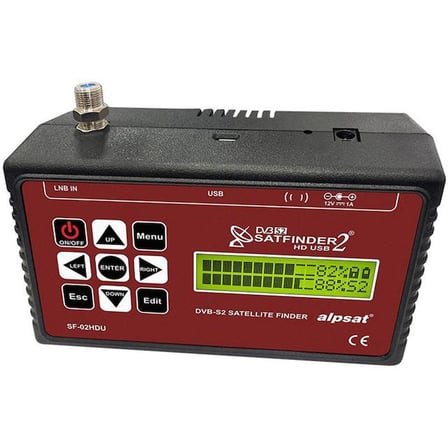 Satfinder 2 HD+ Plus Lcd Ekran Digital Uydu Yön Bulucu