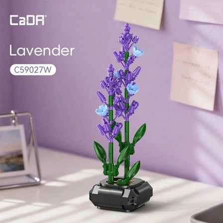 C59027W Cada Saksılı Lavanta Model 205 Parça Block Oyuncak