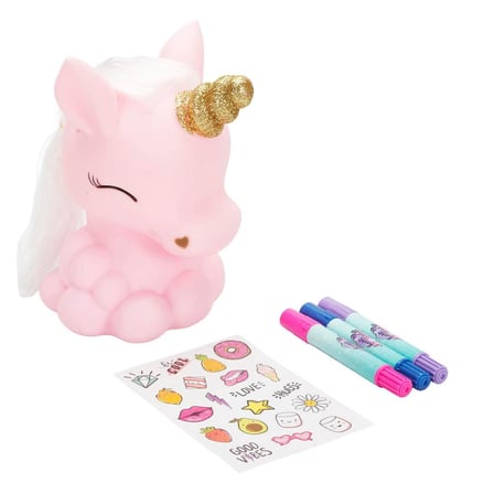 64125 Sun-htı-sbr-hobi Set Unıcorn Boyama+stıcker Işıklı