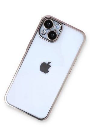 Apple iPhone 14 Plus Kılıf Razer Lensli Silikon - Gold