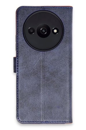 Xiaomi Redmi A3 4G Kılıf Trend S Plus Kapaklı Kılıf - Lacivert