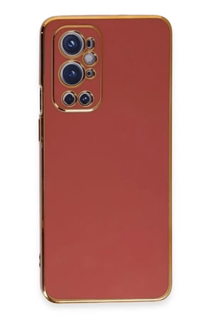 One Plus 9 Pro Kılıf Volet Silikon - Kırmızı