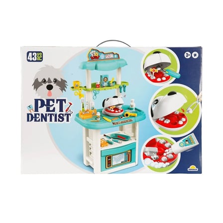 4902 Sun-rst-doktor Set Hayvan Dişçi Seti Ayaklı 43PRÇ.BYK.IŞIKLI