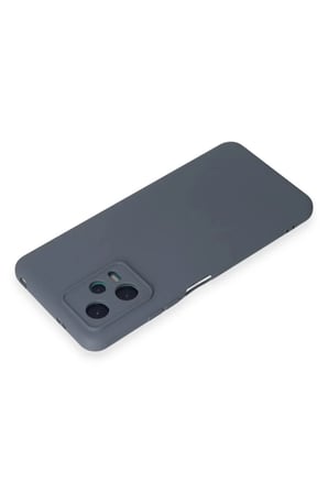 Xiaomi Redmi Note 12 5G Kılıf Nano içi Kadife Silikon - Gri