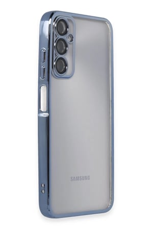 Samsung Galaxy A05S Kılıf Razer Lensli Silikon - Açık Mavi
