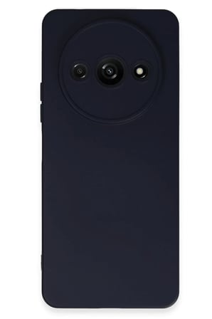 Xiaomi Redmi A3 4G Kılıf Nano içi Kadife Silikon - Lacivert