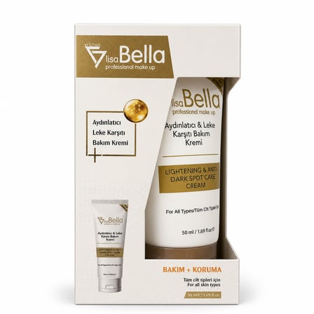 Lisa Bella Aydınlatıcı ve Leke Karşıtı Bakım Kremi 50 ml