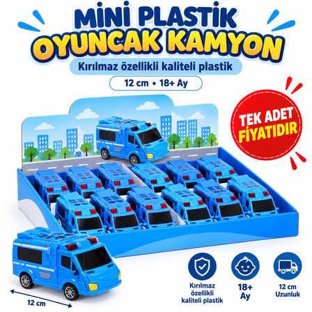 URT004-04 BY ŞEHRİN KIRILMAZLARI SÜRMELİ JANDARMA (adet fiyatıdır)