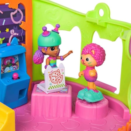 69755 Sun-spm-figür Oyun Set Gabby S Dollhouse Çatı Katı Paten Partisi