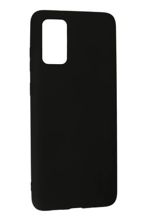 Samsung Galaxy S20 Plus Kılıf Nano içi Kadife Silikon - Siyah