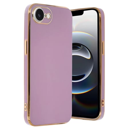 Apple iPhone 16E Kılıf Volet Silikon - Mor