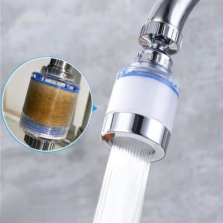 SN-27145 Oynar Başlıklı Kireç Önleyici 5 Filtreli Su Tasarruflu Musluk Başlığı