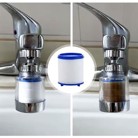 SN-27145 Oynar Başlıklı Kireç Önleyici 5 Filtreli Su Tasarruflu Musluk Başlığı