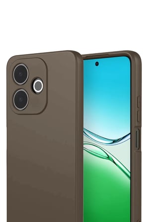 Oppo A5 Pro 4G First Silikon - Kahverengi