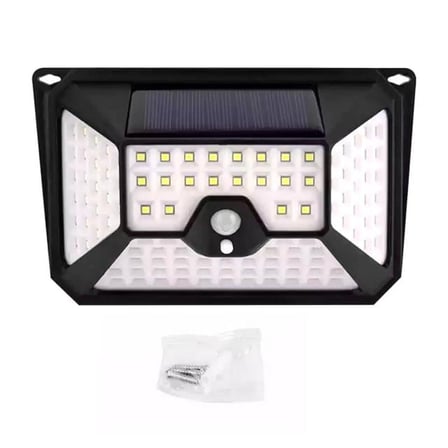 YT-109 Hareket Sensörlü 3 Çalışma Modlu 109 SMD Led Solar Bahçe Duvar Aydınlatma Lambası