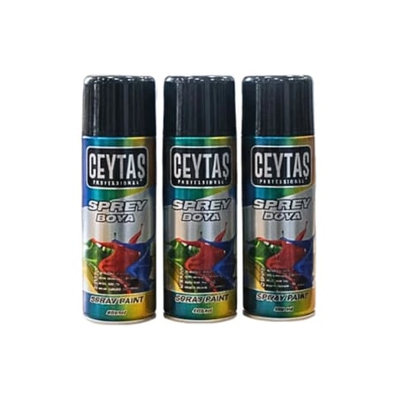 400 ml Siyah Sprey Boya ( 1 Adet)