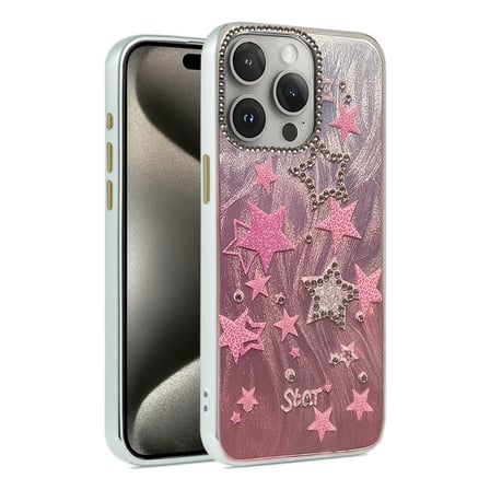 Apple iPhone 14 Pro Kılıf Blade Aynalı Desenli Kapak - Desen 7