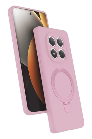 Xiaomi Redmi Note 15 4G Regal Magsafe Standlı Kapak - Açık Pembe
