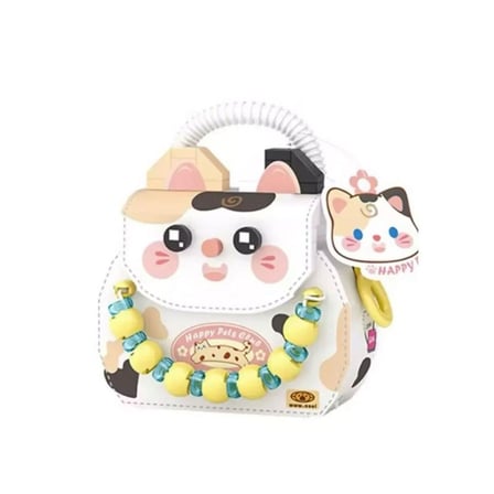 LZ-8843 Kedi Figürlü Meyve Çantası 360 Parça Block Oyuncak