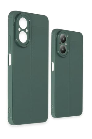Realme 12 Lite Kılıf Auto Focus Kapak - Koyu Yeşil