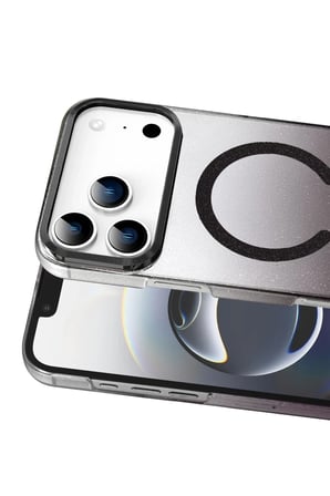 Apple iPhone 17 Pro Max Glossy Magsafe Kapak - Siyah