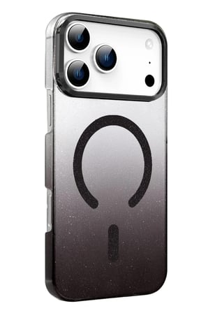 Apple iPhone 17 Pro Max Glossy Magsafe Kapak - Siyah
