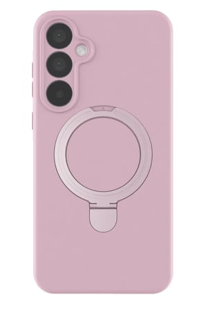 Samsung Galaxy A35 5G Regal Magsafe Standlı Kapak - Açık Pembe