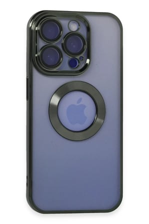 Apple iPhone 15 Pro Kılıf Slot Silikon - Köknar Yeşili