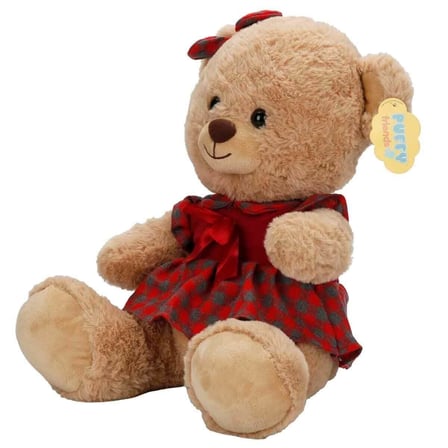 4810 Sun-jnh-pff-sk Peluş Ayı Elbiseli 32CM 2A