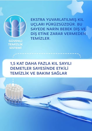 .Baby Ekstra Soft Diş Fırçası 0-3 Yaş