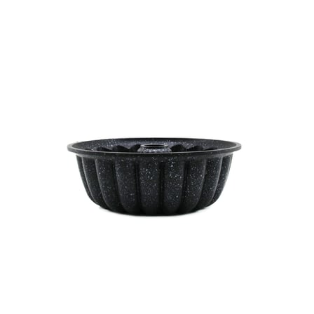 Döküm Göbekli Kek Kalıbı 25 cm (Klasik Dilimli)