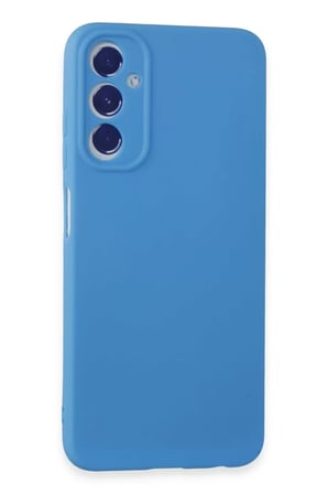 Samsung Galaxy A05S Kılıf First Silikon - Mavi