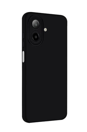 Samsung Galaxy A07 4G Nano içi Kadife Silikon - Siyah