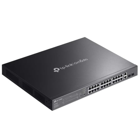 Omada Es228Gmp 24 Port Gigabit+ 2Xgb Sfp+2Xgb Rj45 Uplink Cloud L2 Yonetilebilir 384W Poe Rackmount Switch