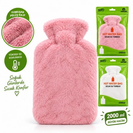 Peluşlu Sıcak Su Torbası 2000 ml