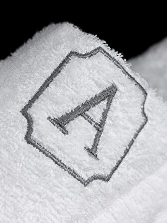 A Harf Havlu Banyo Ev Otel Lohusa Terliği Kalın Taban Terlik