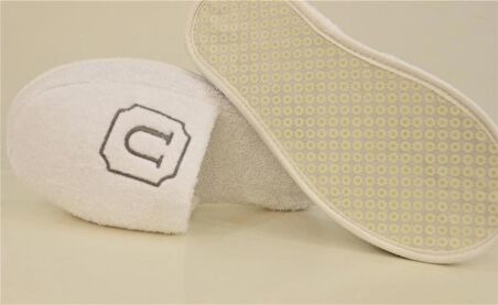 U Harf Havlu Banyo Ev Otel Lohusa Terliği Kalın Taban Terlik
