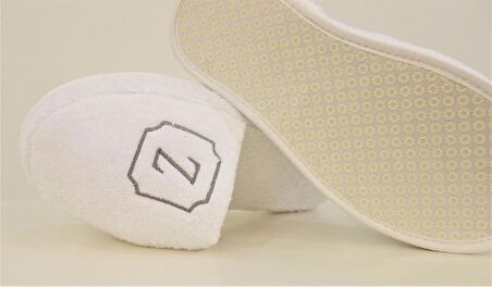 Z Harf Havlu Banyo Ev Otel Lohusa Terliği Kalın Taban Terlik