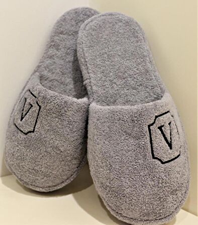 V Harf Havlu Banyo Ev Otel Lohusa Kalın Taban Günlük Terlik