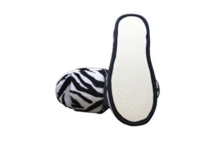 Terlik Baskılı Havlu Banyo Ev Otel Terliği KaymazKalın Açık Burun