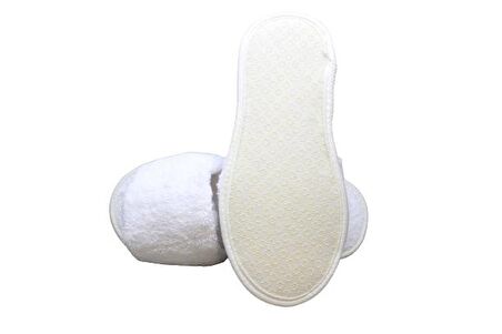 Terlik Havlu Banyo Ev Otel Lohusa Terliği Kaymaz İnce Açık Burun