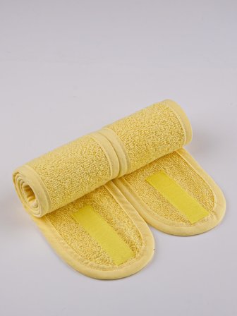 H Harf Nakışlı Banyo Ve Ev Havlu Terliği – %100 Pamuk Kaymaz Kalın Taban