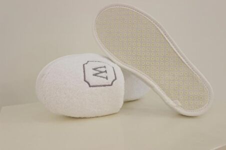 W Harf Havlu Banyo Ev Otel Lohusa Terliği Kalın Taban Terlik