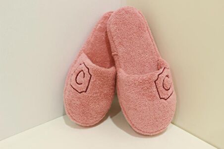 C Harf Havlu Banyo Ev Otel Lohusa Terliği Kalın Taban Terlik