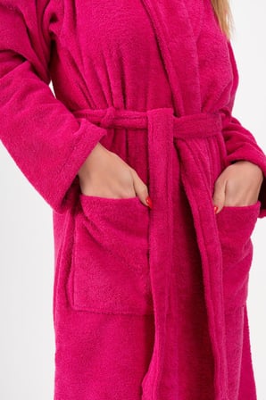 CottonVerse Şalyaka Bornoz – %100 Pamuk, Unisex