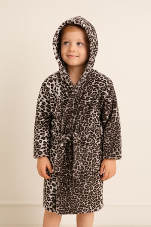 Wild Spirit Zebra Desen Saç Kurulama Bonesi – %100 Pamuk
